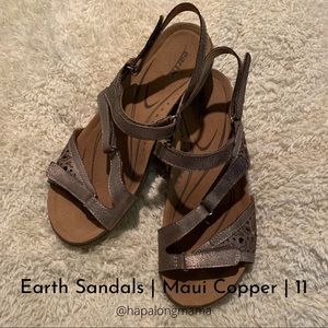 Earth Sandals Maui Copper 11